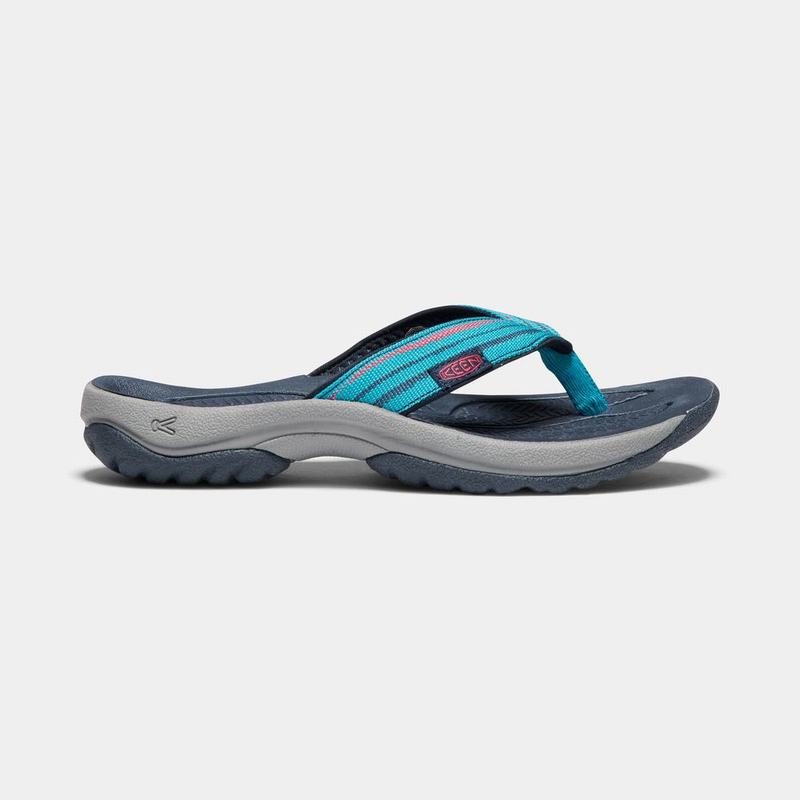 Chanclas Keen Kona Flip II Para Mujer Azules - Sandalias Keen Mexico (287435-AXI)